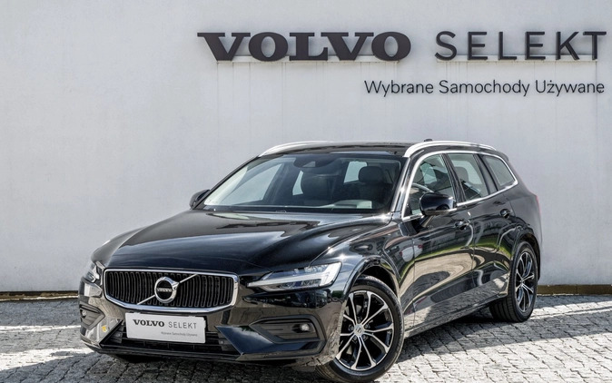 volvo v60 mazowieckie Volvo V60 cena 139900 przebieg: 46500, rok produkcji 2021 z Węgrów